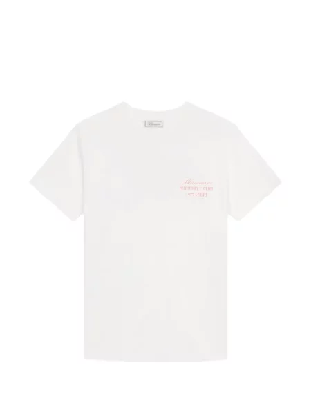 Tricou Blumarine cu imagine alb