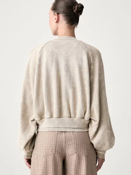 Adidas Originals bluza SST Double Layered beżowa