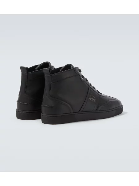 Kožené tenisky Christian Louboutin čierna
