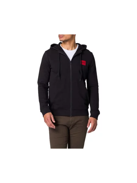 Bluza z kapturem Hugo z kapturem czarna