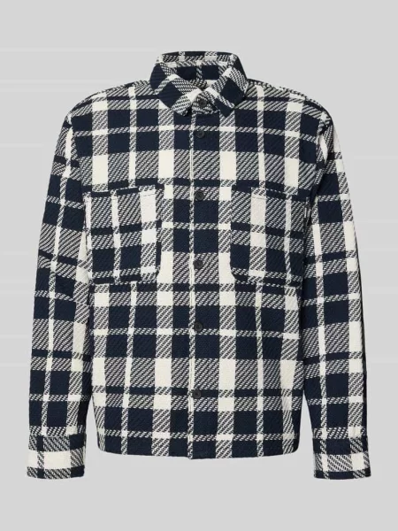 Koszula casualowa o kroju regular fit z na piersi Review