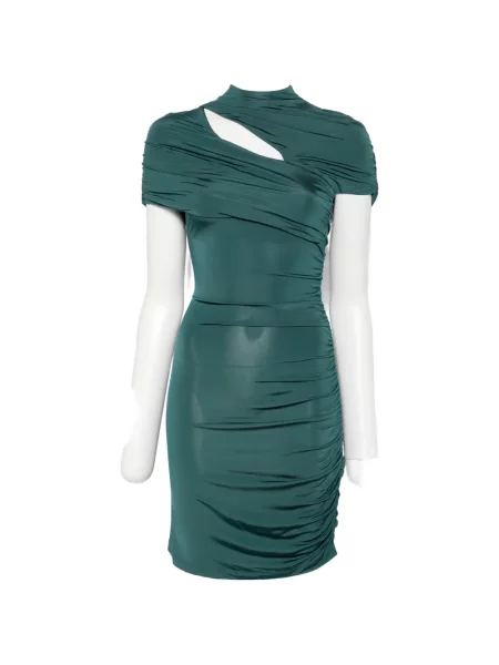 Rochie Balmain drapată verde