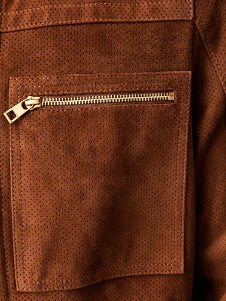 Замшевая куртка Michael Kors