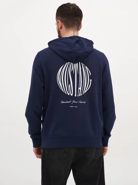 Кофта Mustang Jeans Brighton синій