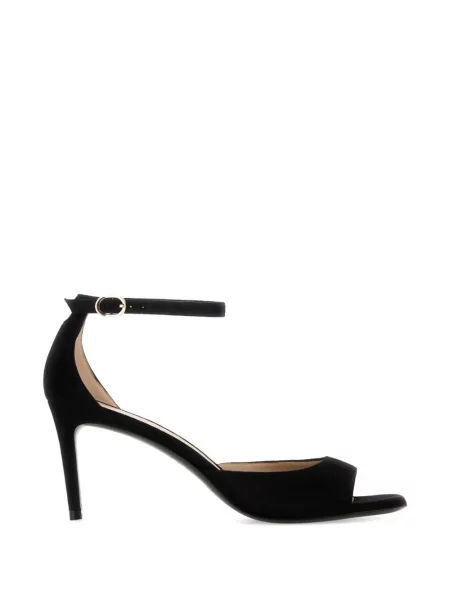 Pantofi cu toc Stuart Weitzman cu bretele negru