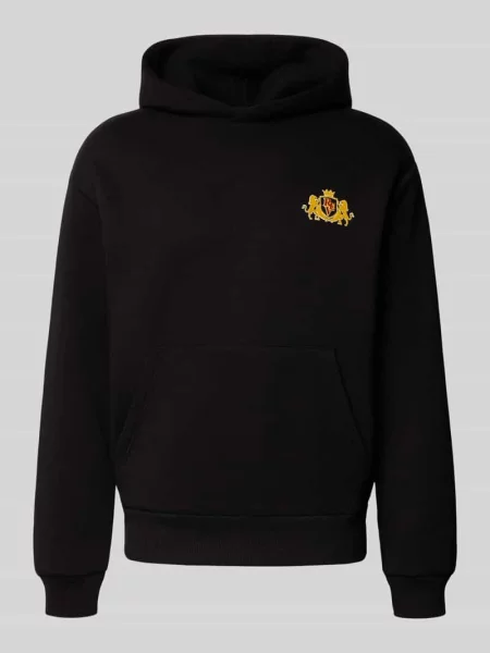 Bluza z nadrukiem z motywem Review czarna