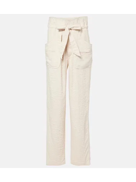 Pantaloni Marant Etoile alb
