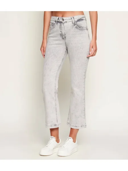 Patrizia Pepe Blugi | flare fit gri