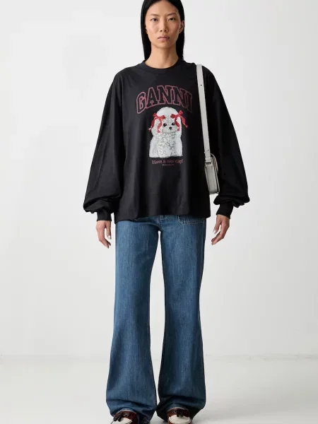 Bluza Ganni czarna