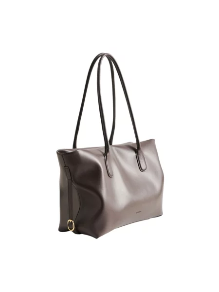 THEMOIRè Torebki Kobieta ONE SIZE Tallia Shopper brązowy