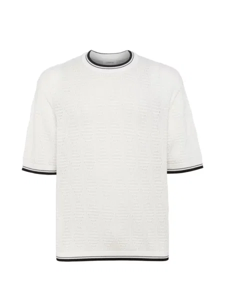 Tricou Laneus tricotate