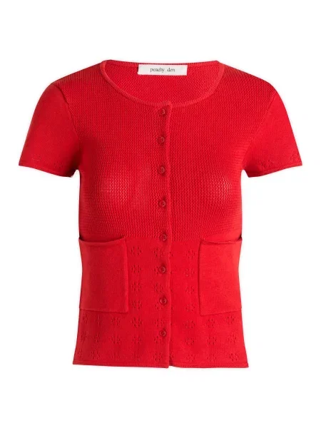 Dzianinowy top Peachy Den