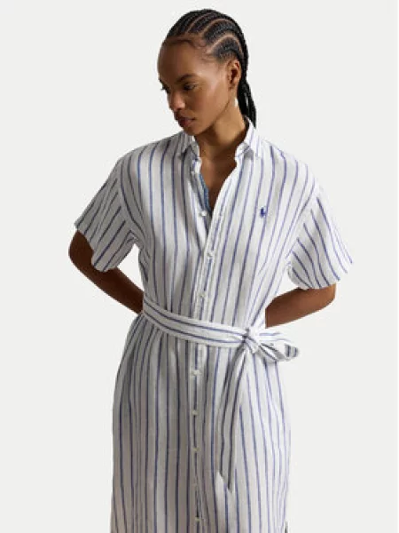 Košilové šaty Polo Ralph Lauren modré