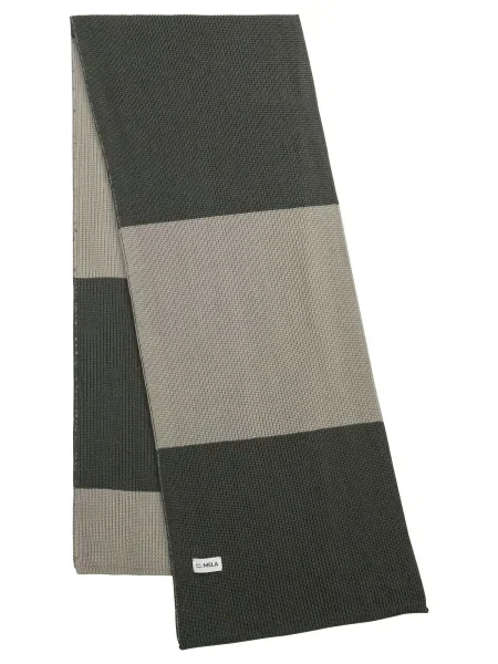 MELA Fular Kazim / verde pin gri