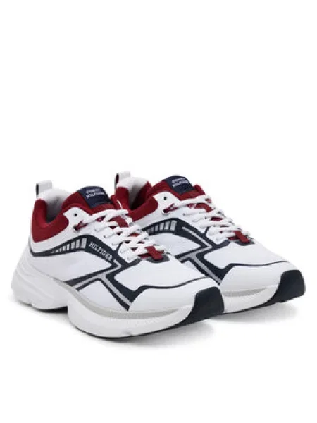Tommy Hilfiger Sneakersy Th Dynafast Tech bílá