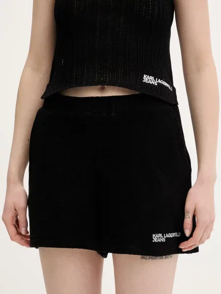 Pantaloni Karl Lagerfeld Jeans negru