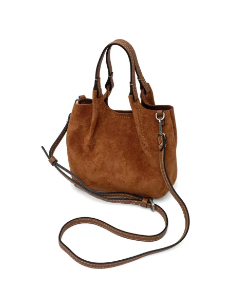 Top Gianni Chiarini din piele de căprioară maro