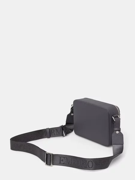 Кожаная сумка Emporio Armani