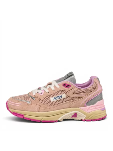 Sneakersy Autry różowe
