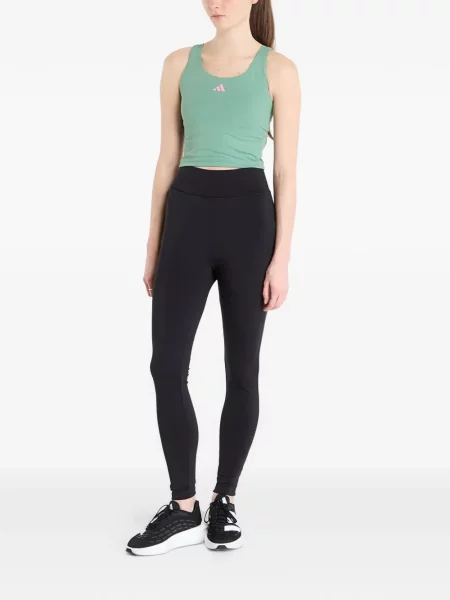 Top Adidas cu dungi verde