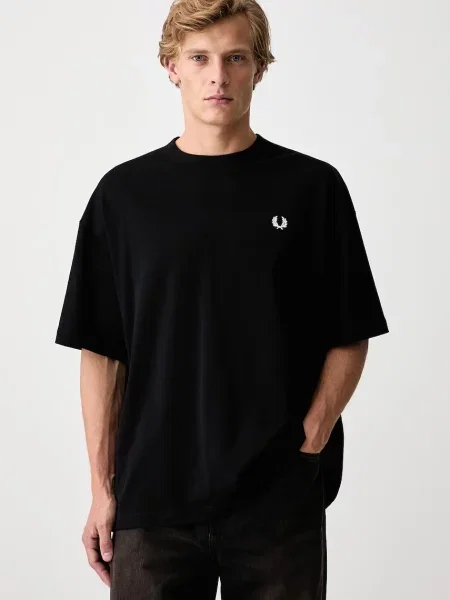 Fred Perry tricou basic din pentru bărbați negru