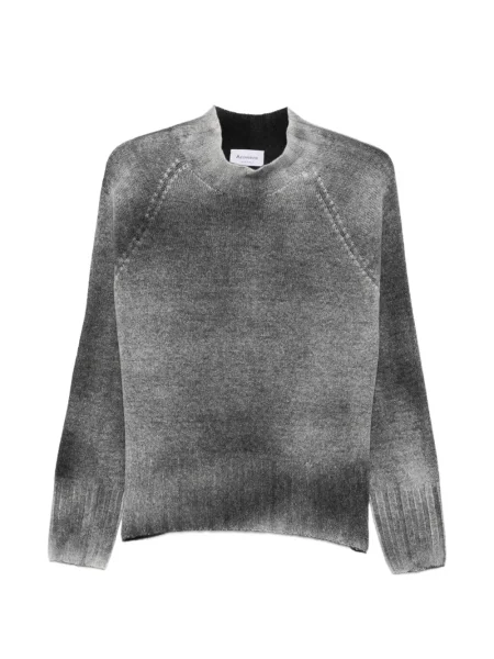 Lung pulover Arovescio cu gradient gri