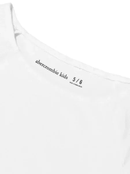 Koszulka dziecięca Abercrombie Fitch biała