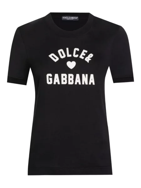 Tricou Dolce & Gabbana cu imagine negru