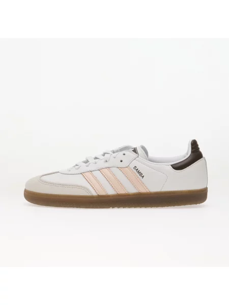 Sneakers adidas Samba OG Ftwr White/ Wonder Quartz/ Brown EUR 37 alb
