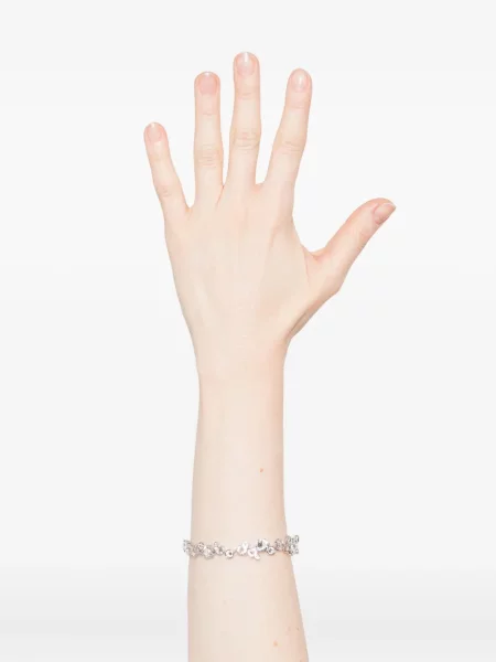 Colier Swarovski de cristal alb