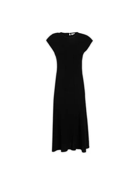Sukienka midi Calvin Klein czarna
