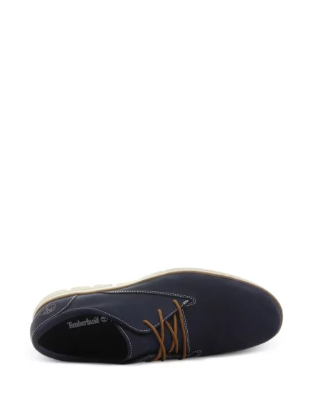 Pantofi derby Timberland din piele de căprioară albastru