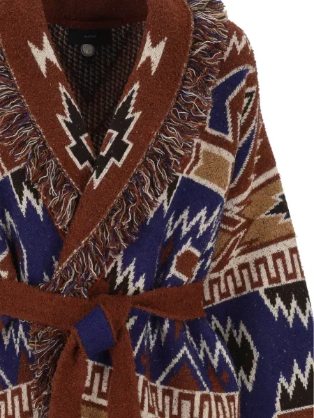 Jacquard kaput Alanui na rese smeđa