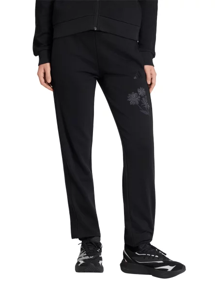 ADIDAS SPORTSWEAR Športne hlače siva / vijolično modra črna