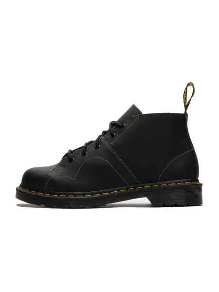 Botki Dr. Martens skórzane czarne