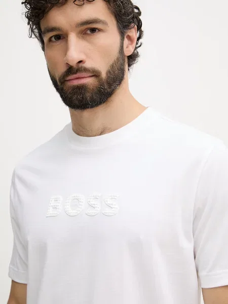 Футболка Boss Green зеленая