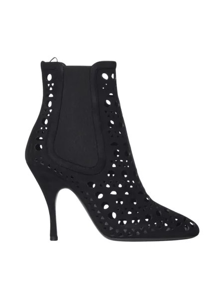 Sztyblety Alaïa skórzane czarne