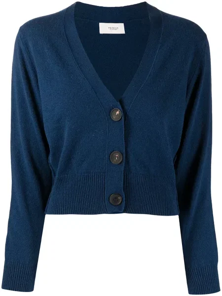 Cropp cardigan Pringle Of Scotland albastru