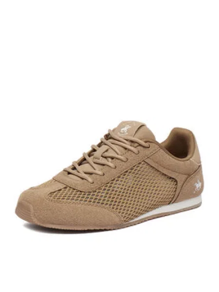 Sneakersy Beverly Hills Polo Club béžová