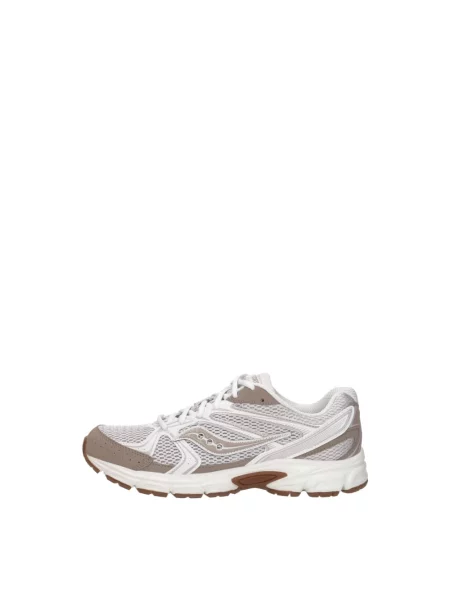 Lniane sneakersy Saucony beżowe
