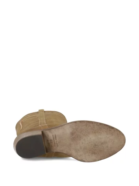 Botine Fortela din piele de căprioară maro