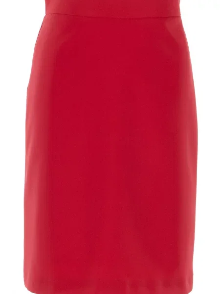 Спідниця міні LadyLike бавовна/поліестер червоний