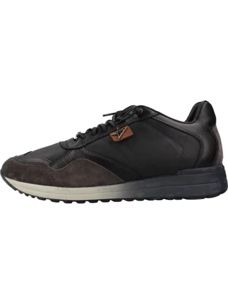 Sneakersy Cetti skórzane czarne