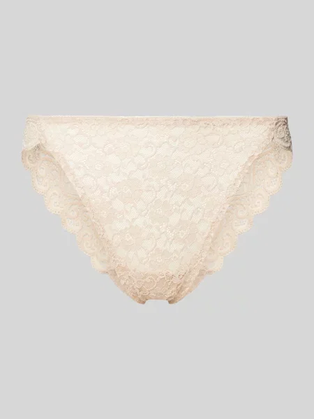 Figi z półprzezroczystego materiału model ‘AMOURETTE’ Triumph beżowe