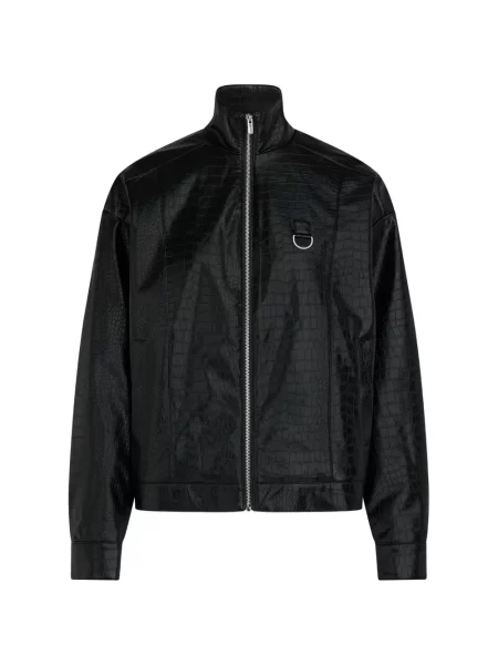 Geacă de blugi Karl Lagerfeld Jeans negru