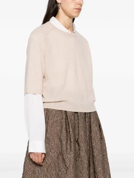 Scurt pulover Archer Cashmere din cașmir