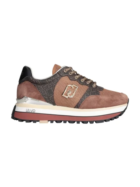 Sneakersy Liu Jo brązowe