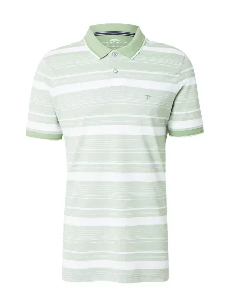 FYNCH-HATTON Majica pastelno zelena bijela