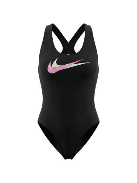 Jednodijelni kupaći kostim Nike crna