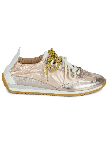 Pantofi Meline auriu